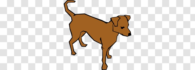 Dog Pet Sitting Clip Art - Mammal - Brown Cliparts Transparent PNG