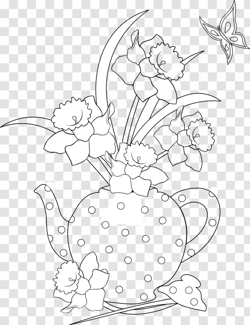 Stained Glass Coloring Book Coffee, Tea & Sweets: Adult Book: Including 30 Recipes To Go With The Pictures Color Disney Fairies Park Ranger: A - Line Art - Fairy Transparent PNG