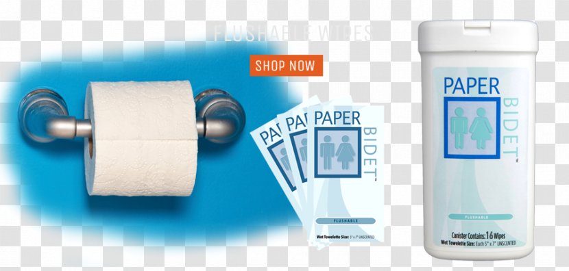 Paper Towel Bidet Shower Wet Wipe - Toilet Transparent PNG