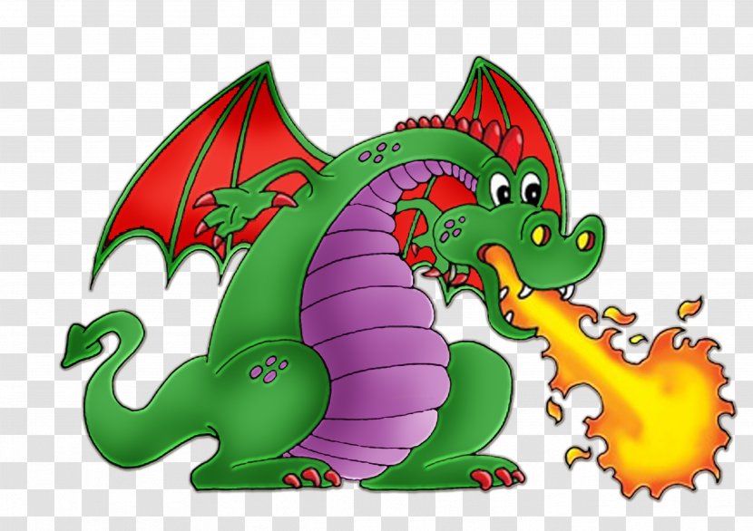 Fire Breathing Dragon Clip Art - Chinese Transparent PNG