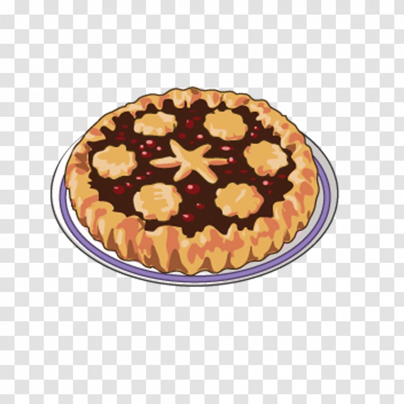 Apple Pie Cherry Tart Blueberry - Cake - Pizza Transparent PNG