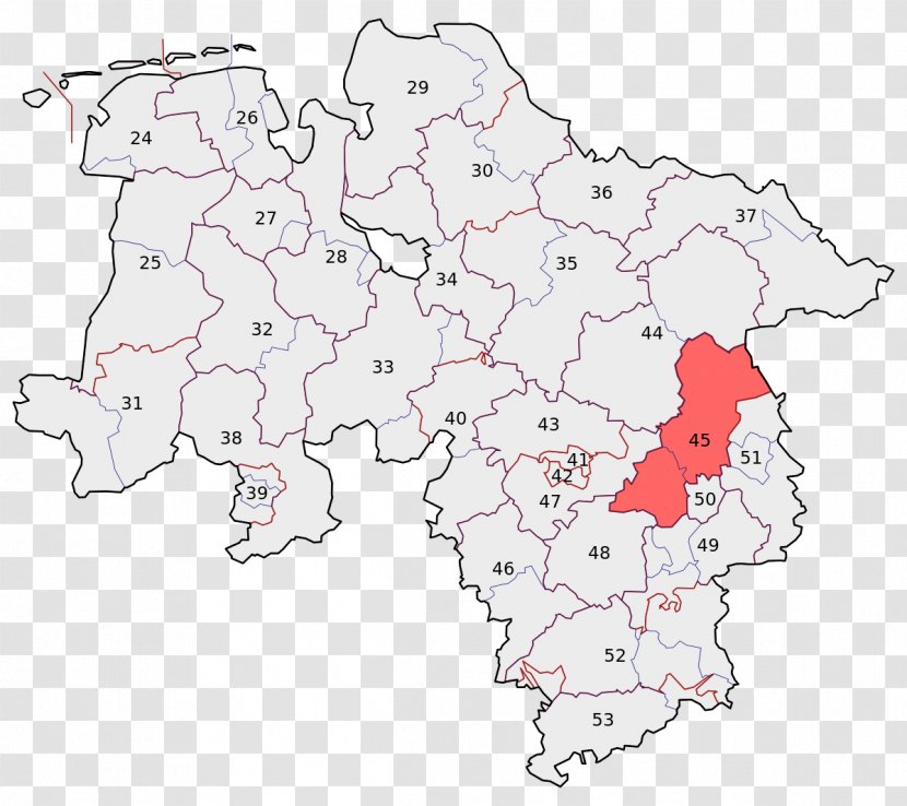 State Of Hanover Herrenhausen Electoral District Hannover-Nordstadt Salzgitter - Constituency Hannoverland I Transparent PNG