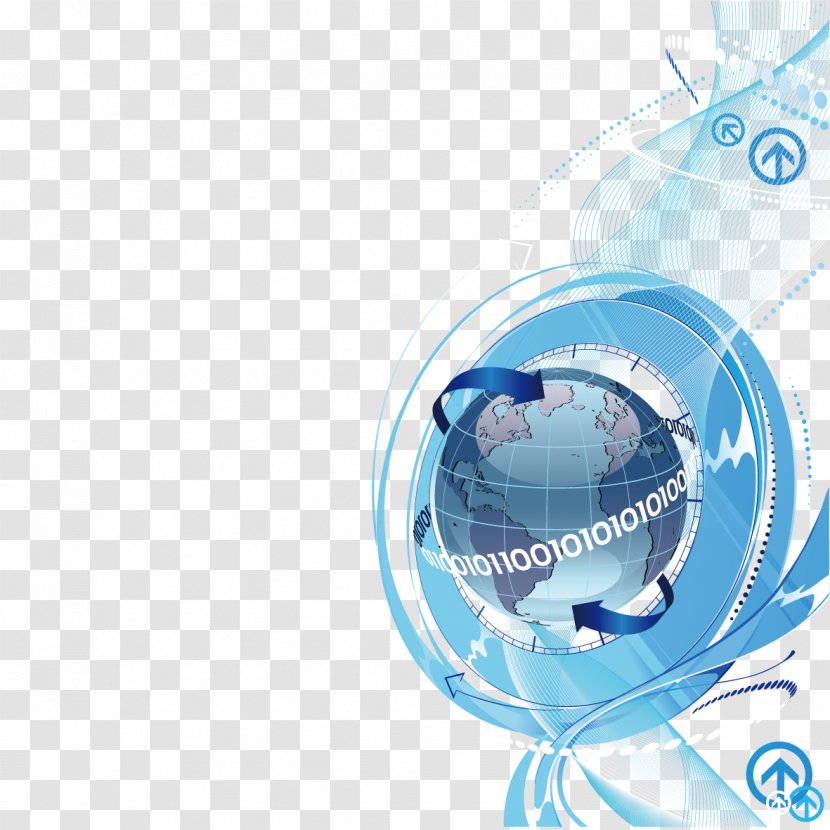 Technology Science Euclidean Vector - Water - Earth And Textures Transparent PNG