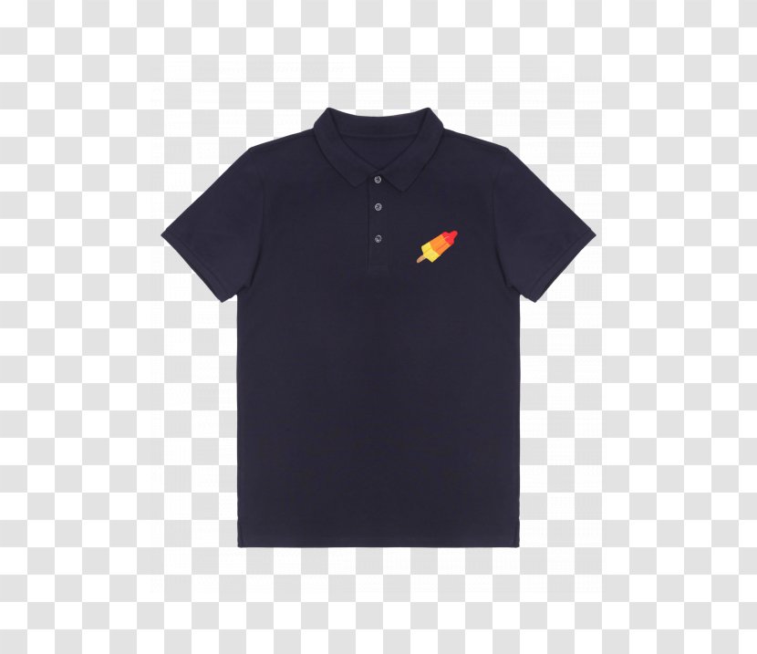 T-shirt Polo Shirt Lacoste Navy Blue Collar - Blouse - Flat Lay Transparent PNG