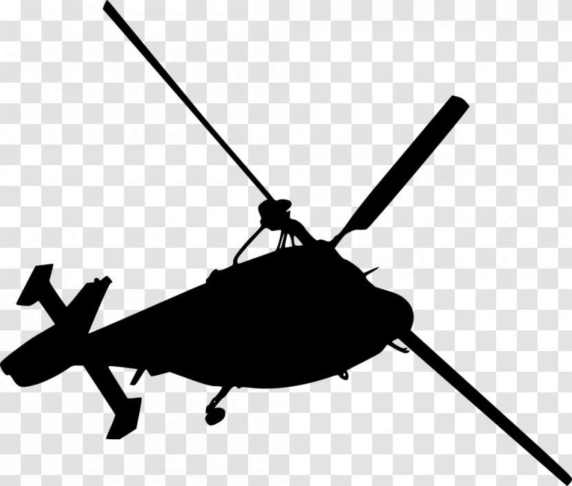 Helicopter Rotor Airplane Clip Art - Wing - Top View Transparent PNG