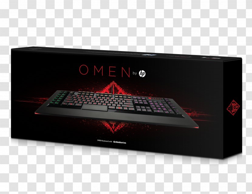 Input Devices Computer Keyboard Laptop SteelSeries HP OMEN 17t Gaming - Hp Omen Transparent PNG