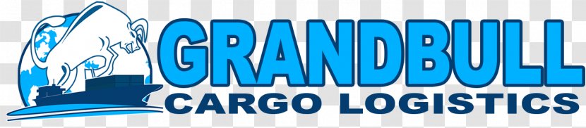 Logo Banner Brand - Blue - Freight Forwarding Agency Transparent PNG