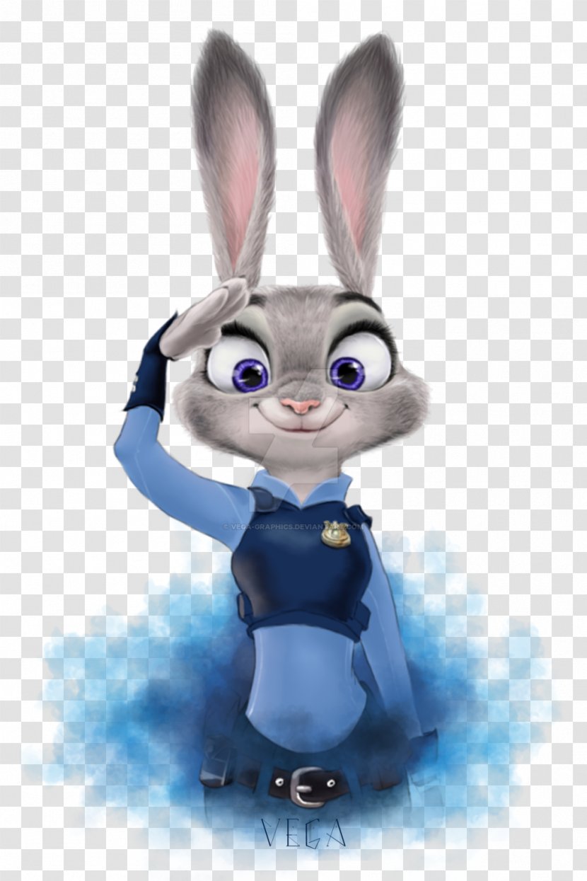 Lt. Judy Hopps Nick Wilde Drawing Mrs. Otterton - Animation - Lovely Rabbit Transparent PNG