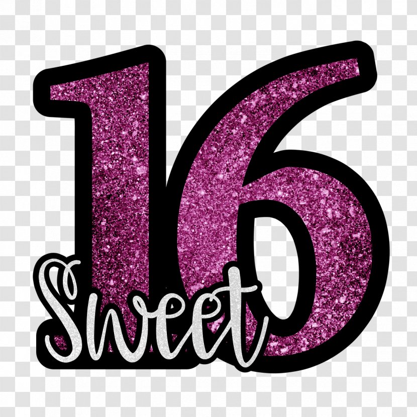 Birthday Cake Wedding Invitation Sweet Sixteen Party - 16 Transparent PNG