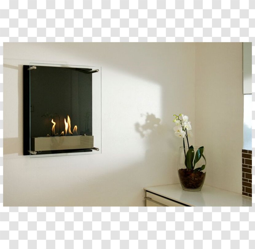 Fireplace Sverigespisen AB Wall Hearth Ethanol Fuel - Biopejs - House Transparent PNG
