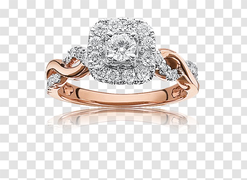 Diamond Wedding Ring Ruby Engagement - Jewellery Transparent PNG