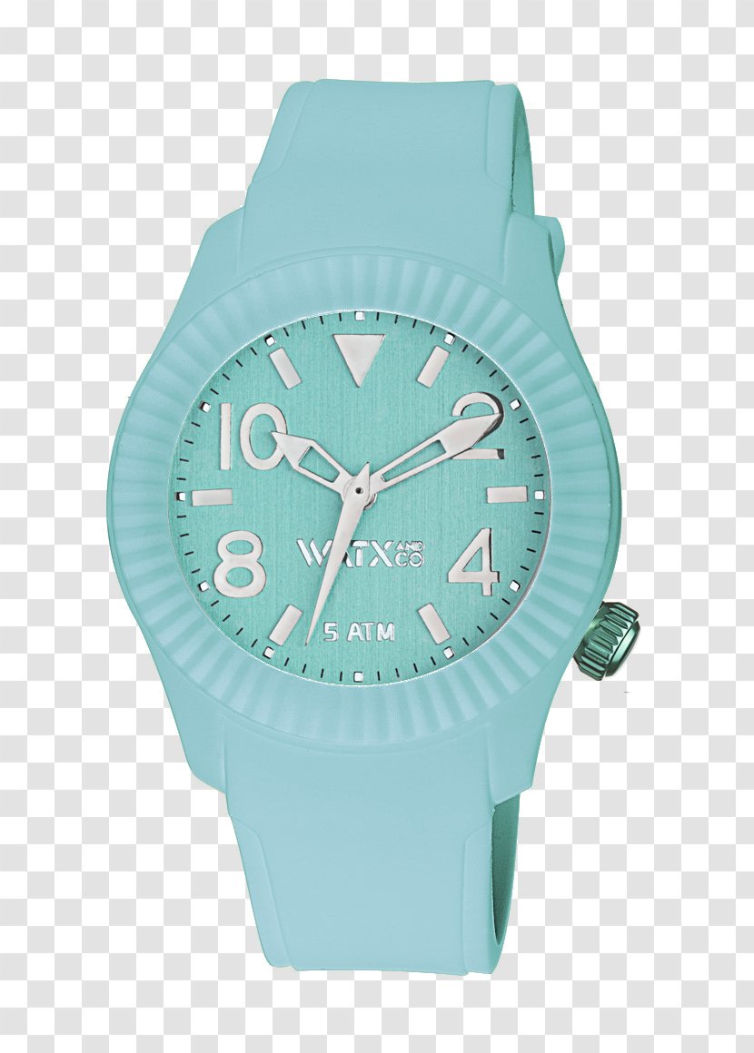 Watch Strap Woman Color Bracelet - Turquoise Transparent PNG