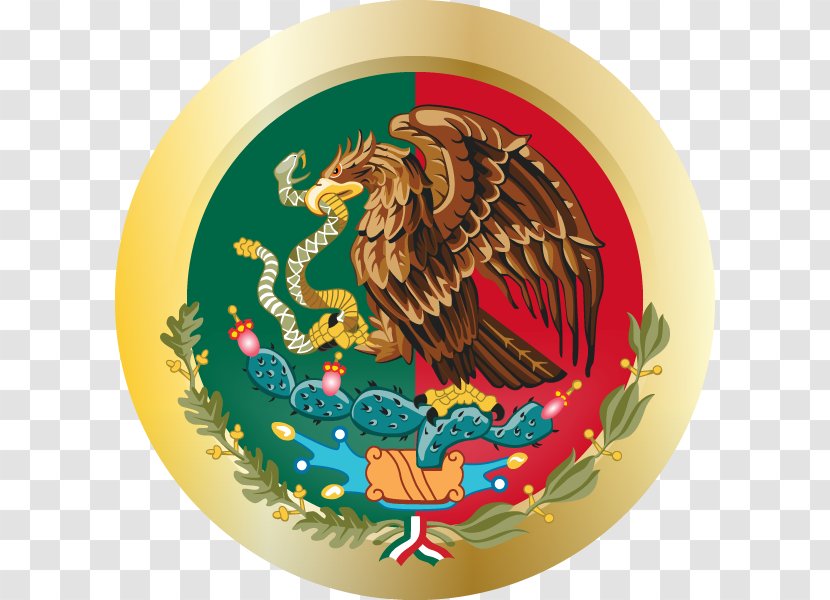 Coat Of Arms Mexico T-shirt Flag - Plate Transparent PNG