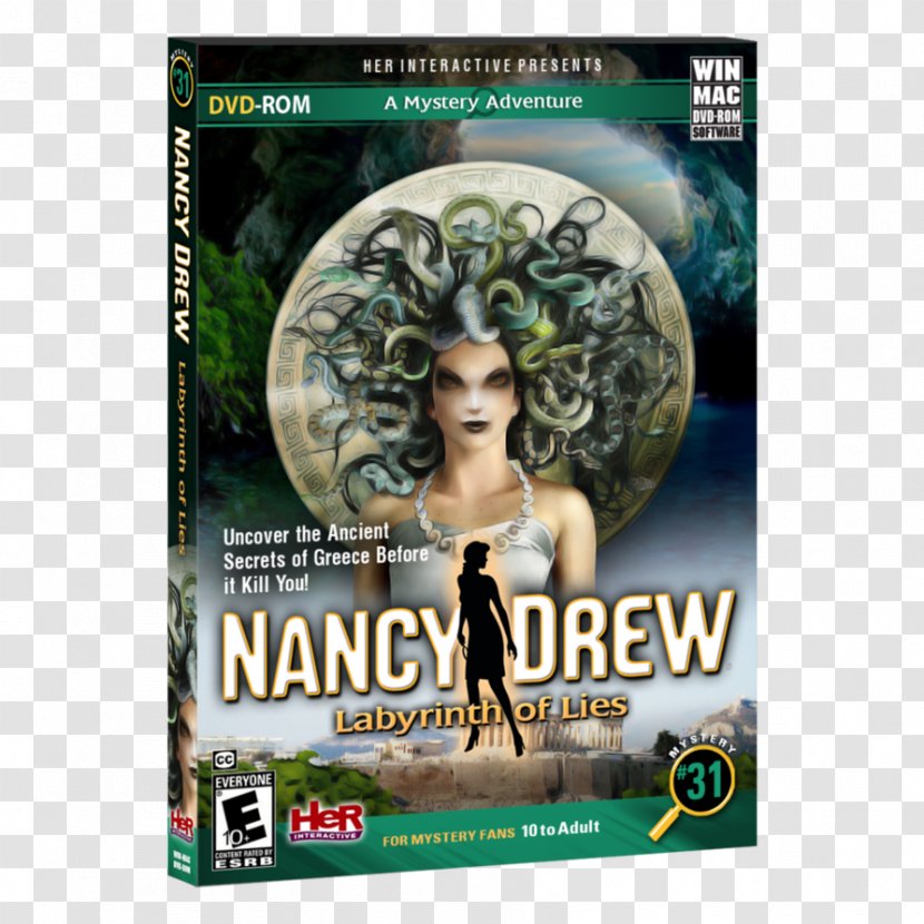 Nancy Drew: The Shattered Medallion Labyrinth Of Lies Secrets Can Kill Legend Crystal Skull - Drew - Pc Game Transparent PNG