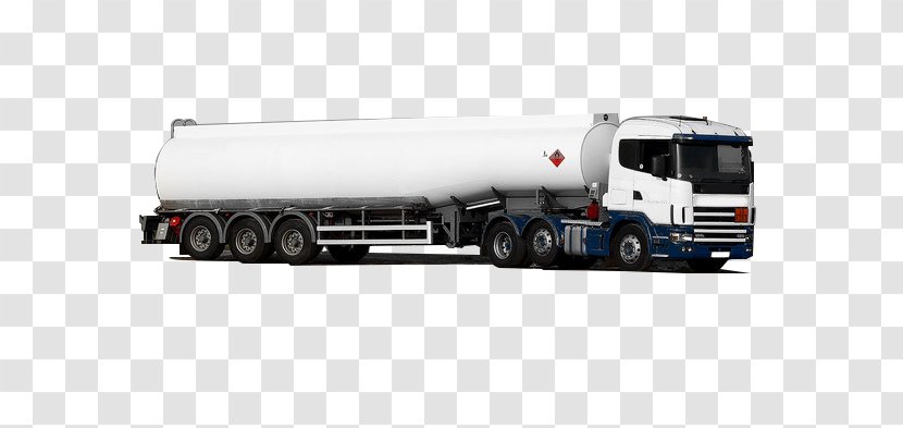 Cargo Commercial Vehicle Semi-trailer Truck - Oil Tanker Transparent PNG