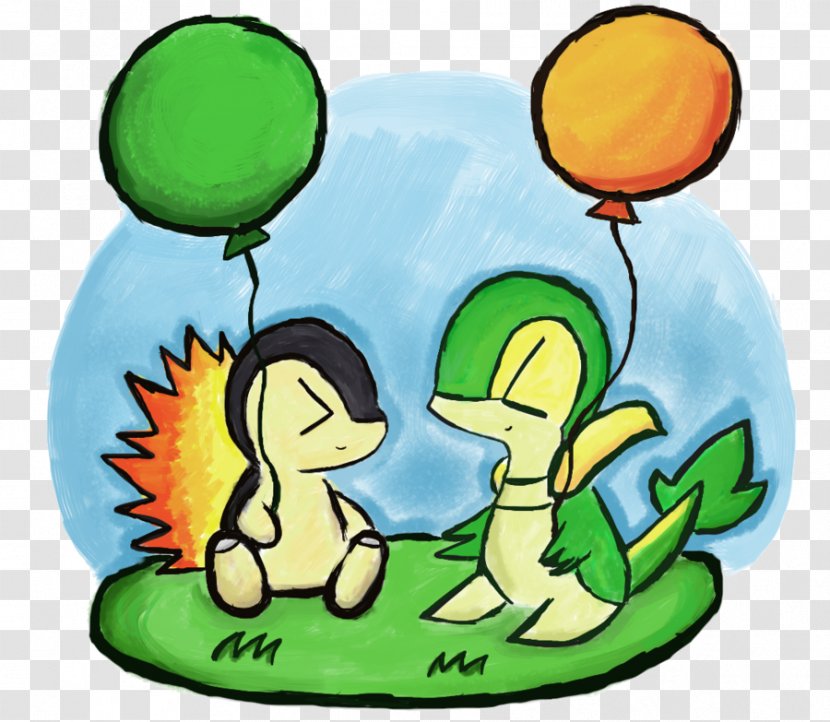 Pokémon X And Y Snivy Cyndaquil Drawing - Organism - Pokemon Transparent PNG