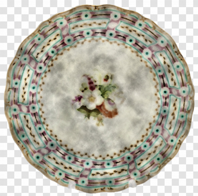 Platter Circle Porcelain Pattern Analytic Trigonometry And Conic Sections Transparent PNG