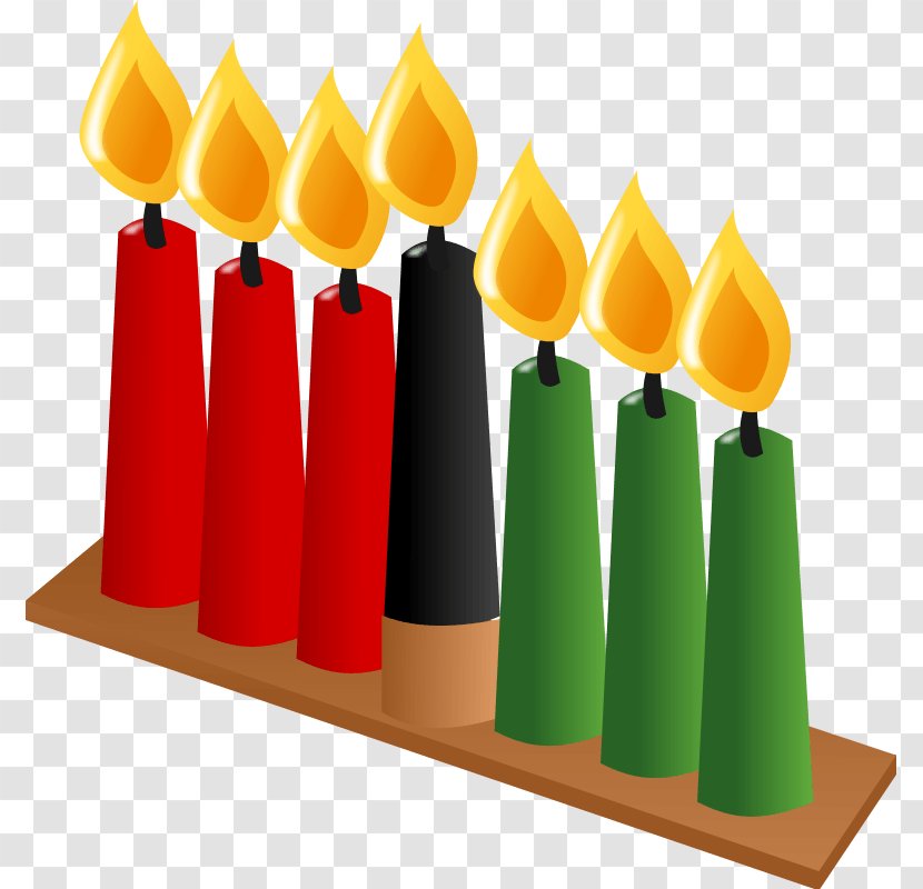 Kwanzaa Symbol Clip Art - Candle Transparent PNG