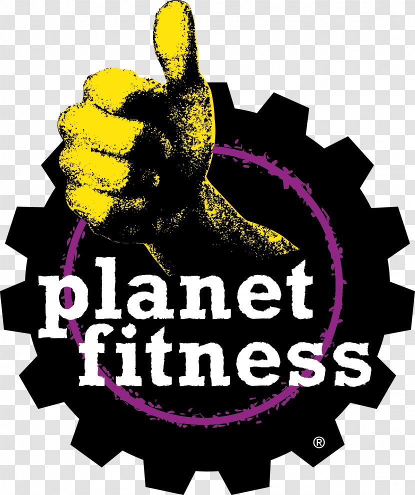 Planet Fitness Physical Aerobic Exercise Centre - Logo - Treadmill Transparent PNG