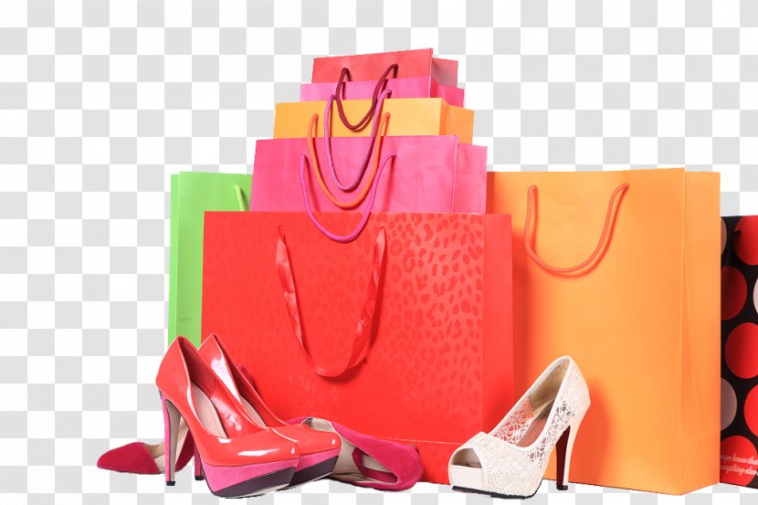 Reusable Shopping Bag - Designer - Color Bags And High Heels Transparent PNG