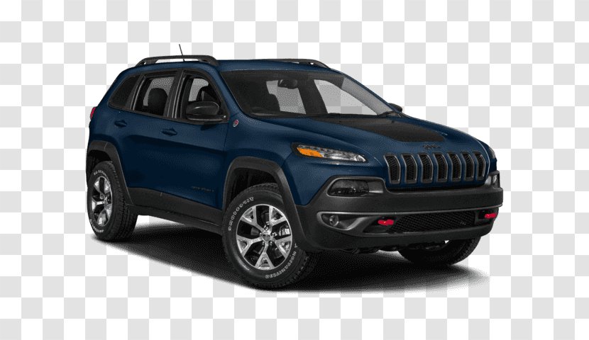 Jeep Trailhawk Chrysler Sport Utility Vehicle Grand Cherokee - Compact - 2018 White Transparent PNG