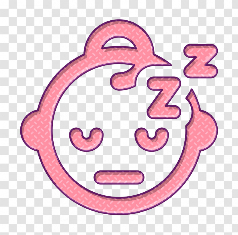 Smiley And People Icon Sleeping Icon Emoji Icon Transparent PNG