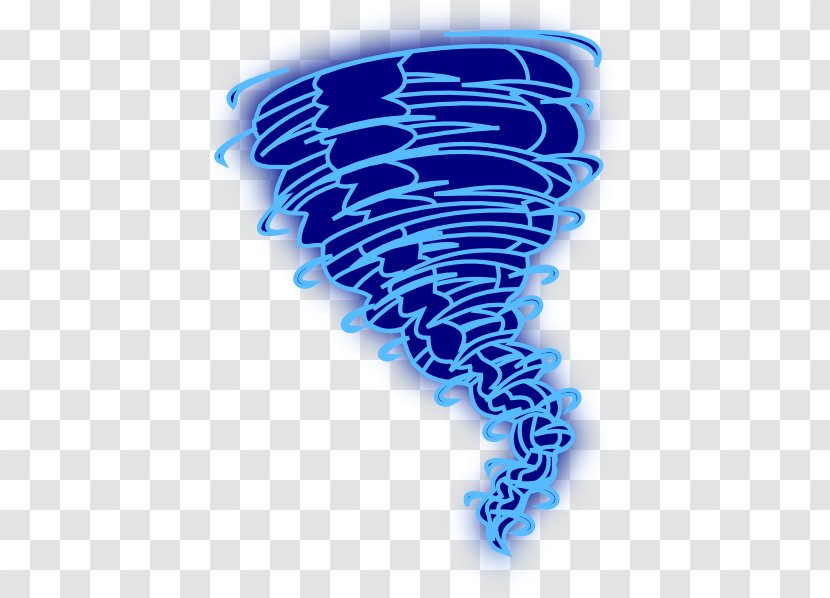 Tornado Fire Whirl Clip Art - Anchor Blue Transparent PNG