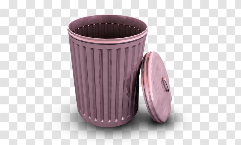 Waste Container Recycling Bin ICO Icon - Trash - Purple Transparent PNG
