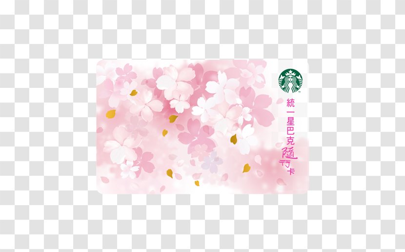 Matsu Islands Starbucks 0 Gift Card - Cherry Blossom Transparent PNG