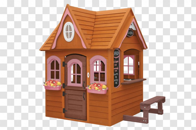 Child Backyard House Cottage Cedar Wood - Flower - Cabin Transparent PNG