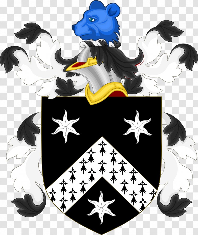 New Castle Coat Of Arms The Washington Family Crest Heraldry - John Adams - Heraldic Authority Transparent PNG