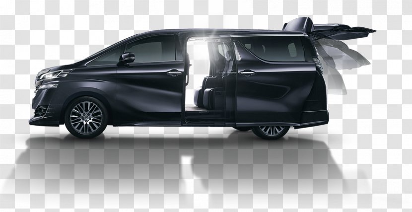 Compact Van Toyota Alphard Minivan Car - Bumper Transparent PNG