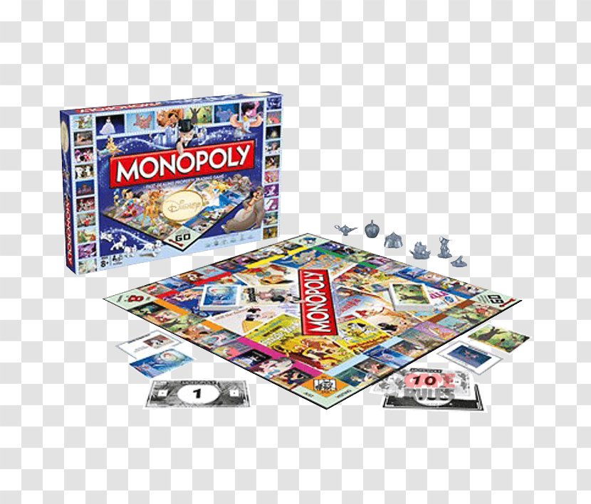 Winning Moves Monopoly Board Game - Tabletop Games Expansions - Disney Classic Transparent PNG