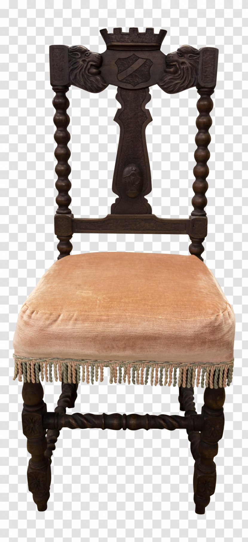 Chair Antique - Mahogany Transparent PNG