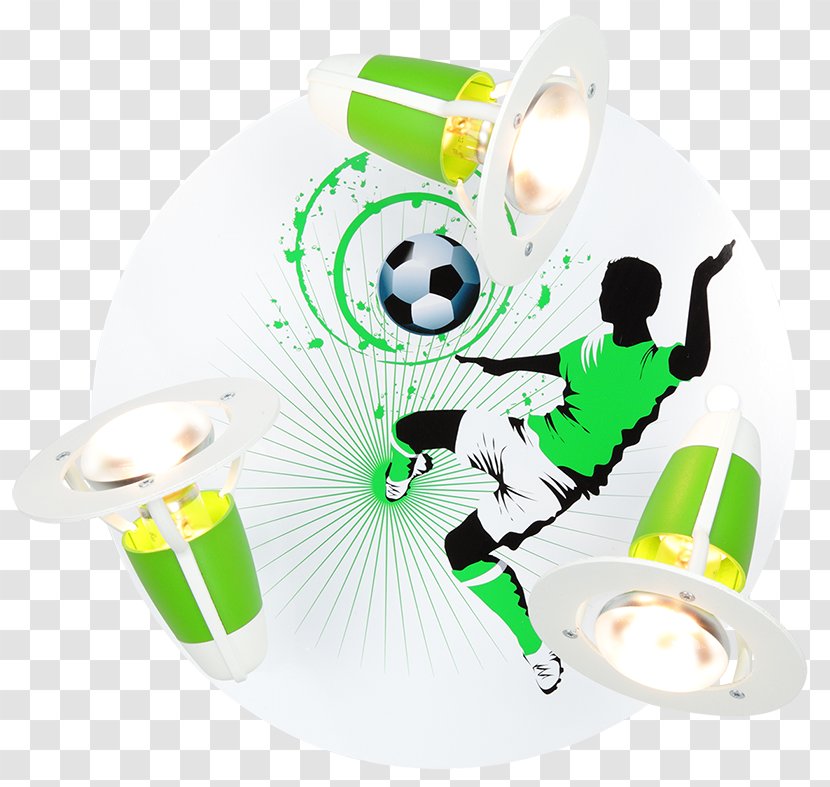 Football Green Light Lamp Transparent PNG