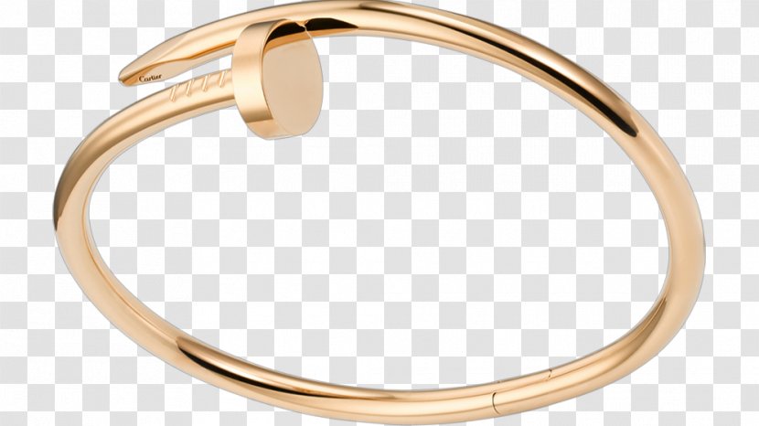 Love Bracelet Bangle Cartier Gold Transparent PNG