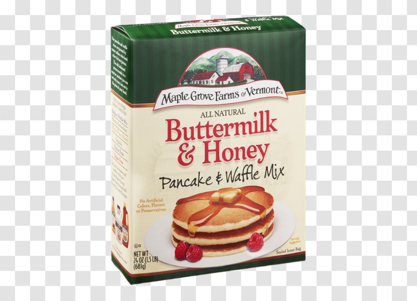 Pancake Belgian Waffle Maple Grove Farms Of Vermont Buttermilk - Syrup Transparent PNG