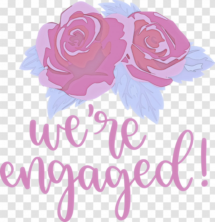 We Are Engaged Love Transparent PNG
