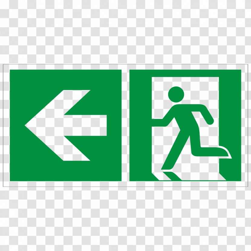Exit Sign Emergency Direction, Position, Or Indication ISO 7010 - Lighting - Signage Transparent PNG