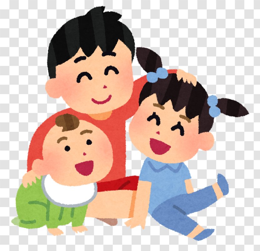 Brother Sibling Child Sister Parent - Silhouette Transparent PNG