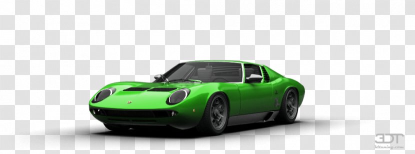 Lamborghini Miura Model Car Automotive Design - Motor Vehicle Transparent PNG
