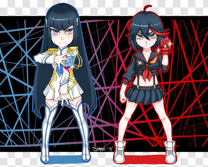 Ryuko Matoi Satsuki Kiryuin Senketsu Nonon Jakuzure Aikuro Mikisugi - Silhouette - Tree Transparent PNG