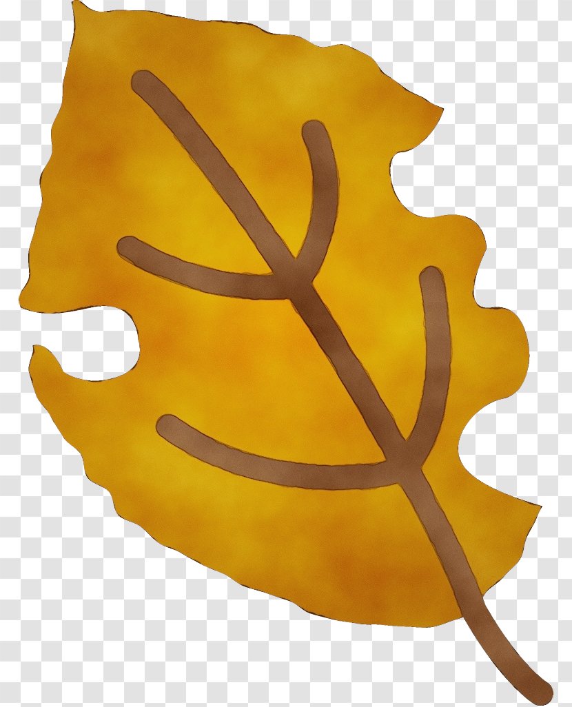 Yellow Leaf Plant Transparent PNG