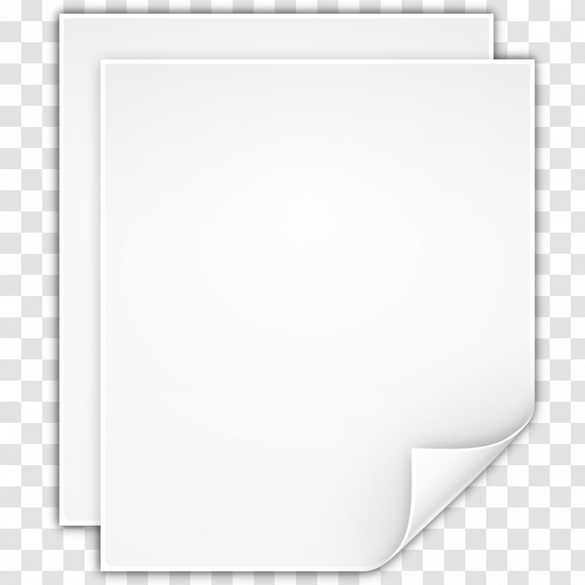 Product Design Rectangle - White - Multiple Documents Transparent PNG