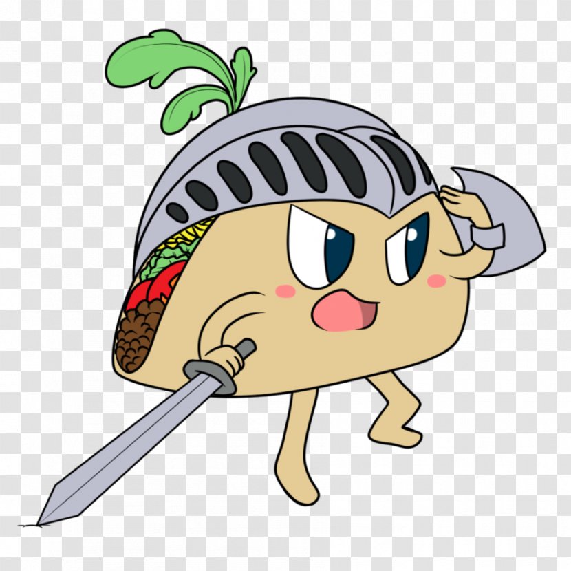 Cartoon Clip Art - Food - Taco Transparent PNG