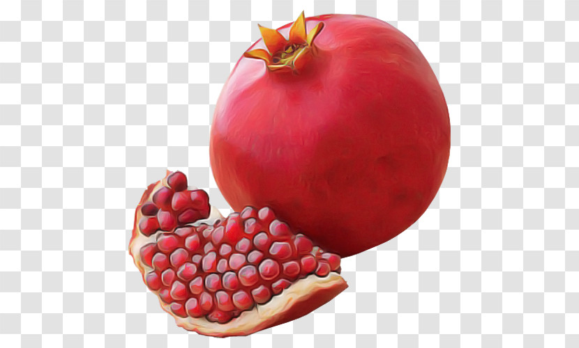 Pomegranate Fruit Food Natural Foods Superfood Transparent PNG