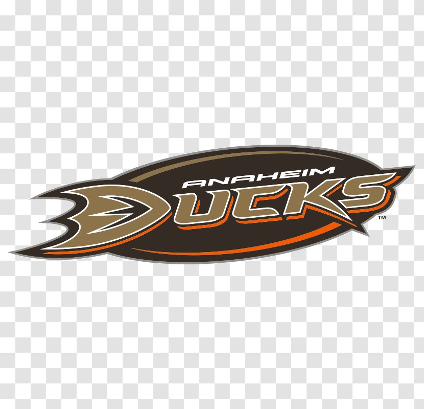 Anaheim Ducks National Hockey League Logo Ice - Ironon - Mighty Transparent PNG