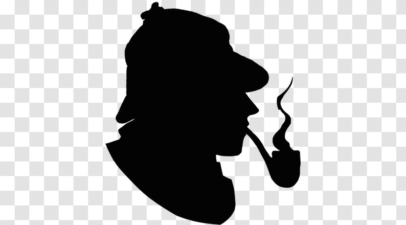 Sherlock Holmes Museum The Adventures Of Detective Fiction - Silhouette Transparent PNG