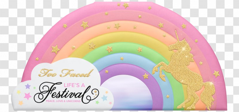 Eye Shadow Palette Color Make-up - Festival - Too Faced Unicorn Transparent PNG