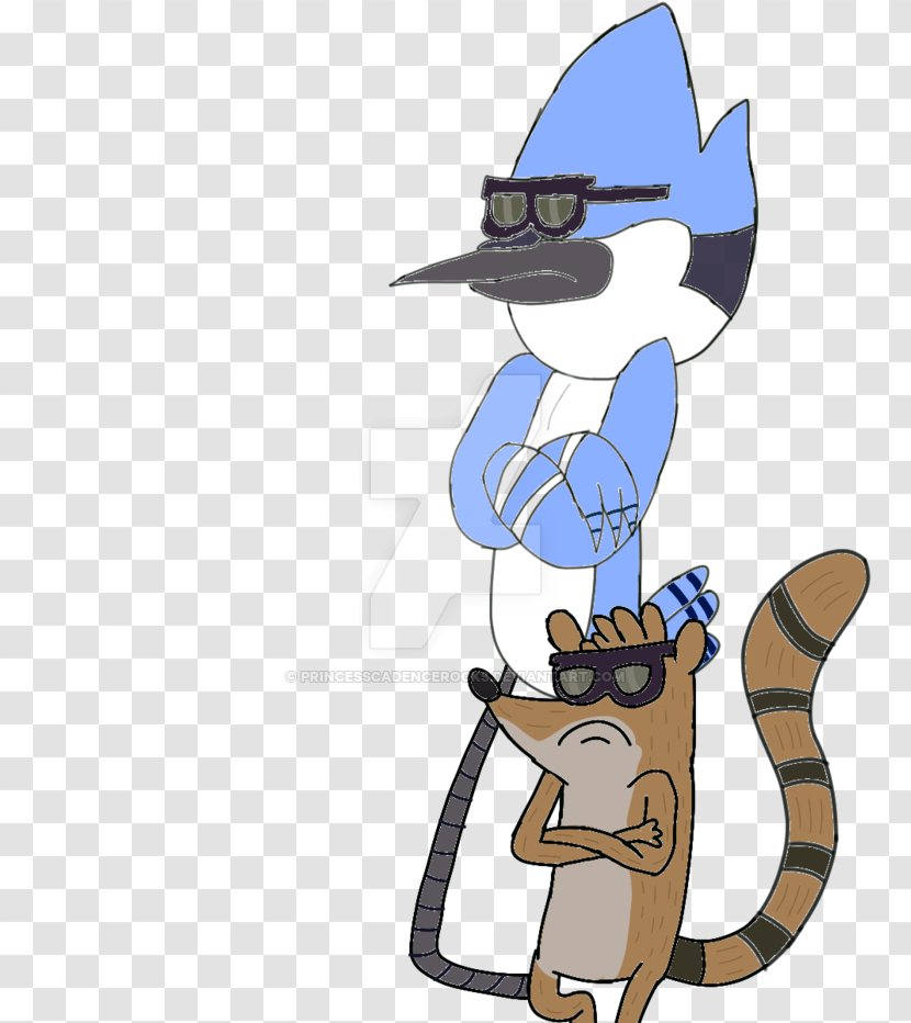 Cat Mordecai Rigby - Vertebrate Transparent PNG